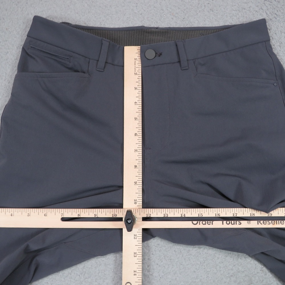 REI Co-op Mens 32x32 Slim Charcoal Grey Commuter Travel Flex Chino Pants UPF - Picture 11 of 15